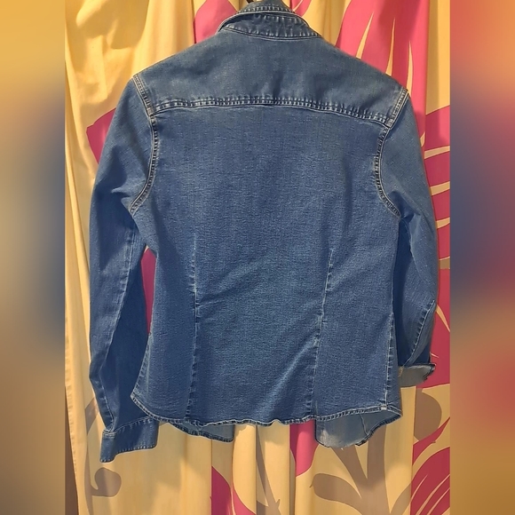 Trendy jean top - Picture 6 of 6